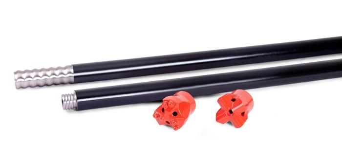 Thread Mining Rock Drill Rod for Drill Tool