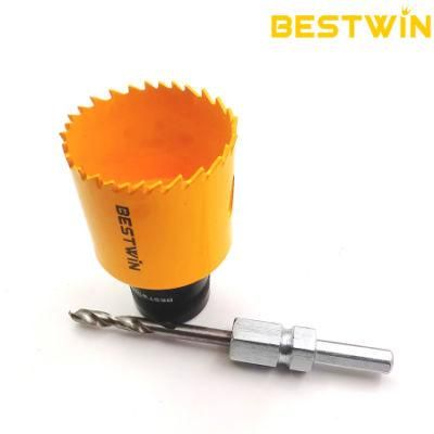 Drill Bits Multipurpose H. S. S M42 Bi-Metal Hole Saw for Metal and Nonmetal Cutting