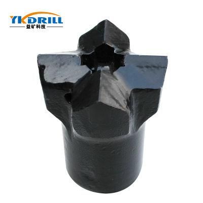 36mm Carbide Rock Drill Bit Rock Drilling 7degree Tapered Cross Bit Mining Drill Bit for Sale