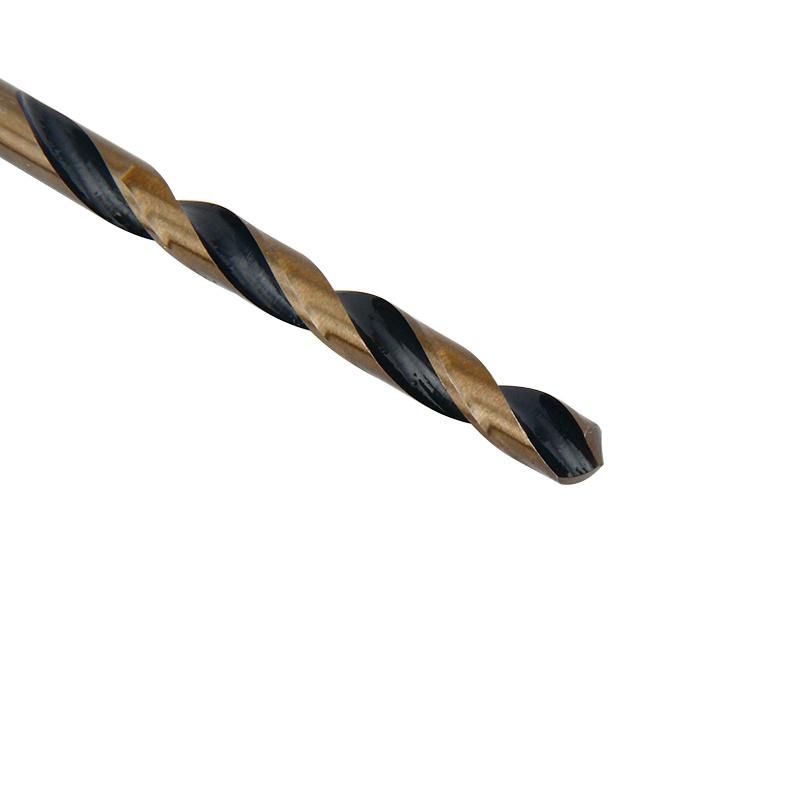 DIN338 HSS Twist Drill Bit with White and Amber Color