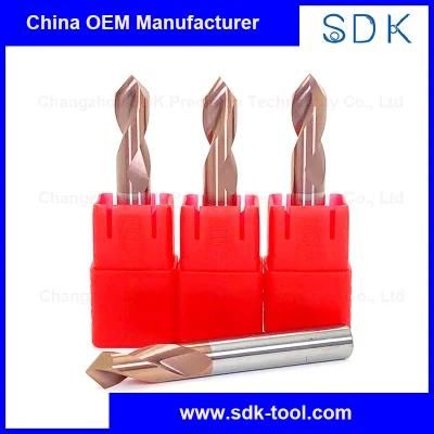 Tungsten Carbide Spot Drill Bits for Standard Steel