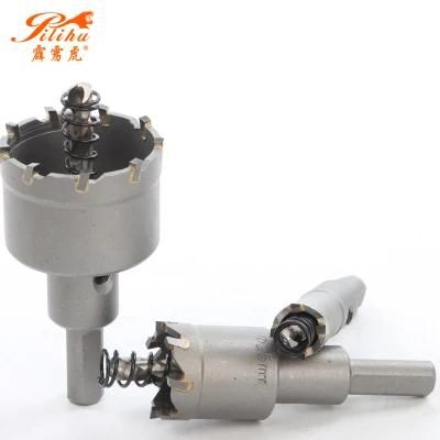 Pilihu Tct Hole Saw with Carbide Tip Used for Drilling Steel Plates Stainless Steel