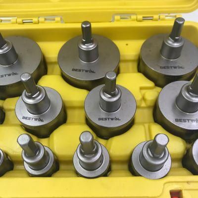 Tct 19-75mm Hole Cutter Hole Saw Sets for Drilling Stainless Steel Making Hole