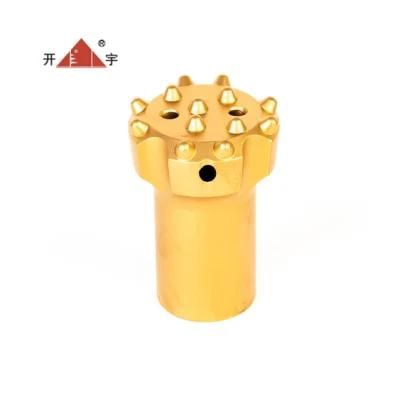 76mm 89mm T45 Threaded Button Bits for Hard Rock Mining Drilling