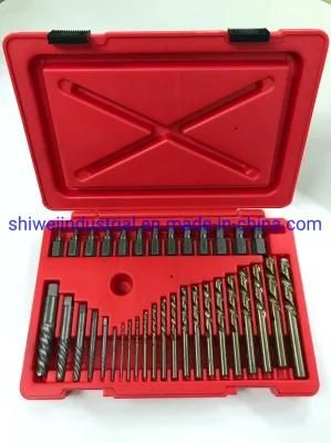 35PC Screw Extractor &amp; Drill Bit Set