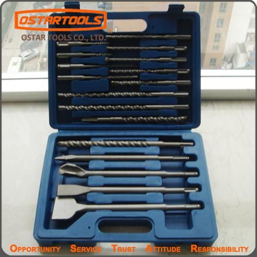 17PCS Set (40705014) SDS Max Plus Hammer Drill Bit Set