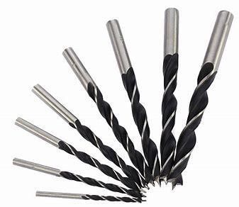 Carbon Steel Edge Ground Wood Brad Point Drill Bit for Wood Precision Drilling