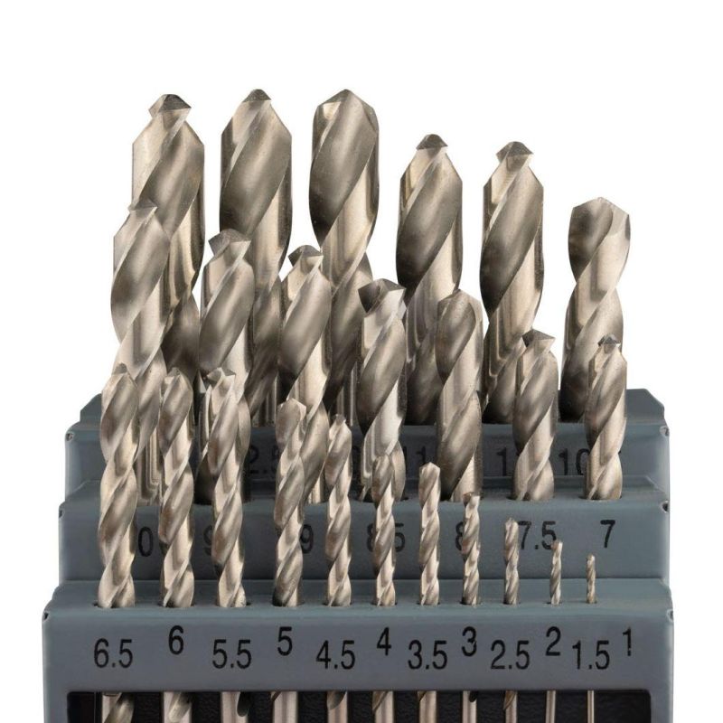 Ronix Model Rh-5582 Hand Tools Wood Drill Bits Set Metal Box