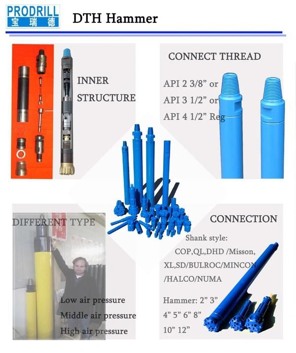 Supreme Quality DTH Hammer for DTH Drilling