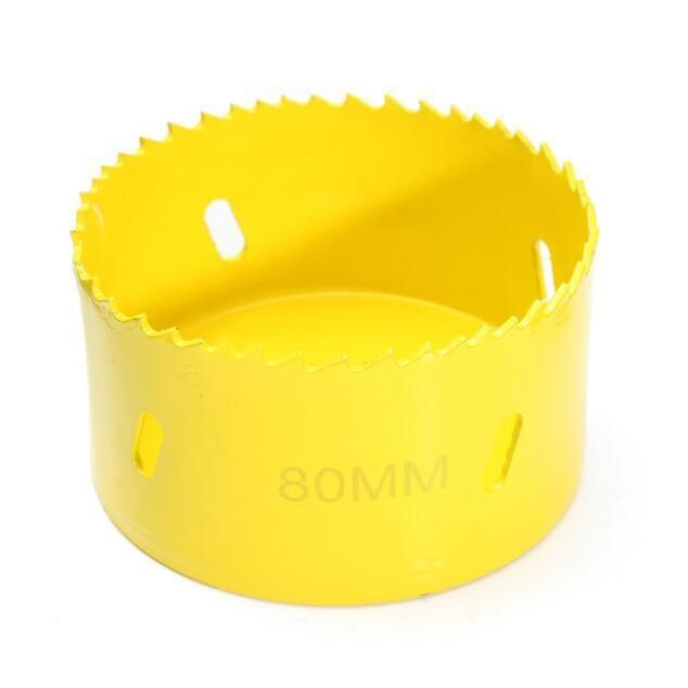 80mm HSS M42 Metal Hole Saw Cutter