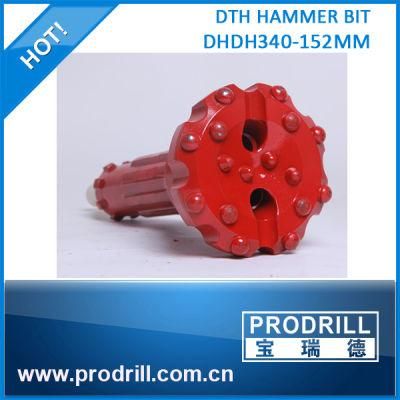 DHD340-152mm High Air Pressure DTH Hammer Bits for Waterwell