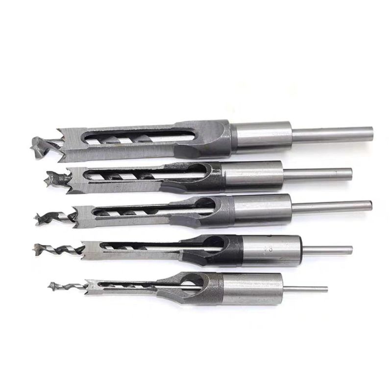 Hollow Square Mortising Chisel Auger Drill Bit