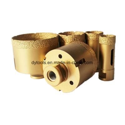 Vacuum Brazed Diamond Hole Saw Core Drill It for Drilling Ceramic porcelain Stone Material