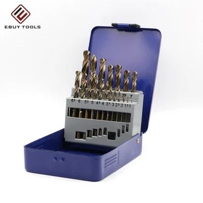 4.2mm Power Tool Accessory DIN338 Jobber Length Twist Metal M35 HSS Cobalt Drill Bit for Stainless Steel Metal