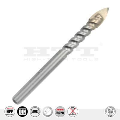 Tct Spear Sdd Glass&Tile Drill Bit Cylindrical Shank for Glass Tile Ceramic Porcelain Drilling