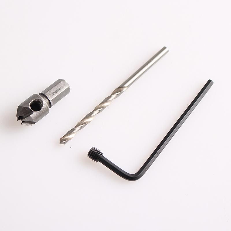 5 Flute Hex Shank Countersink Drill Bit