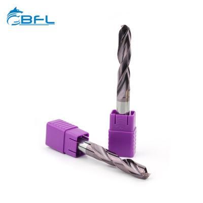 Bfl Tungsten Carbide 2 Flute Inner Coolant Tool Drill Bits Efficient CNC Tool Cold Twist Drill for Drilling Hole