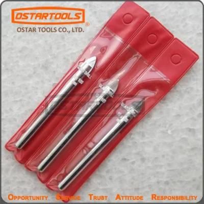 Tct Round Shank Tile and Glass Drill Bit
