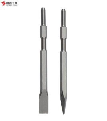 High Quality 40 Cr Hex Shank Chisel Rock Breaker