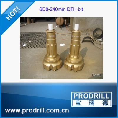 SD8-240mm High Air Pressure DTH Drill Bits