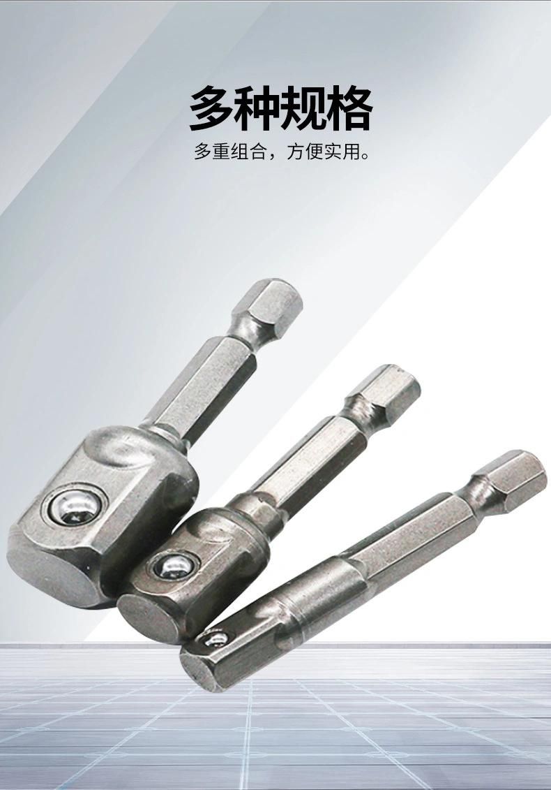 6 and 12 Inch Quick Change Hex Head Woodboring Bit Extension Bar with Hex Shank