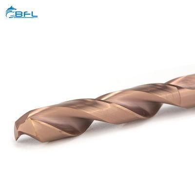 Bfl Tungsten Solid Carbide 2 Flute Twist Drill Bit for Steel