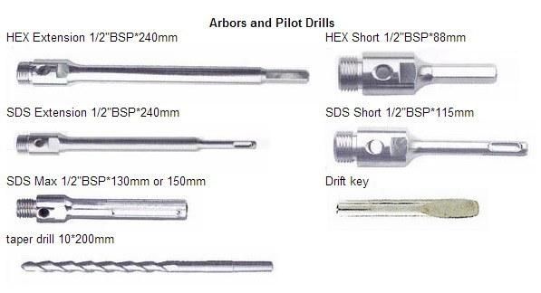 Dry Wet Laser Diamond Core Drill Bit Concrete Hole Saw