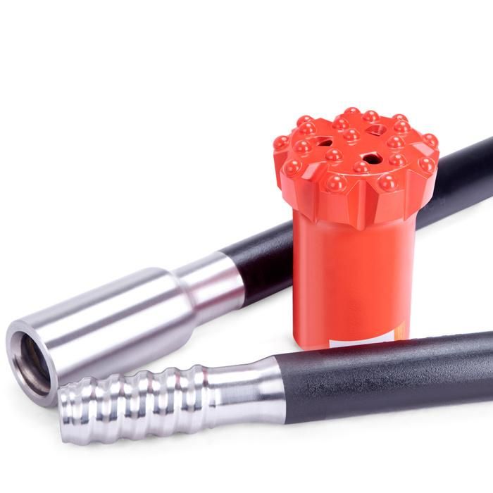 Thread Round Extension Drill Rods for Drill Machine