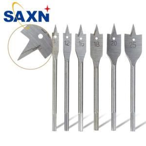 Hex Shank Center Point Wood Flat Spade Drill Bits