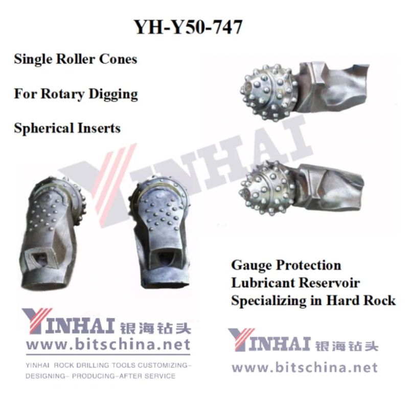 Yh-Y50-747 Factory of Selling Directly Rock Roller Bits for Foundation Piling