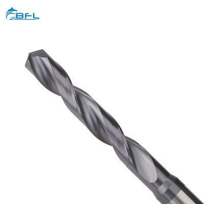 Bfl Solid Carbide 2 Flute CNC Twist Drill Bits for Hardened Steel