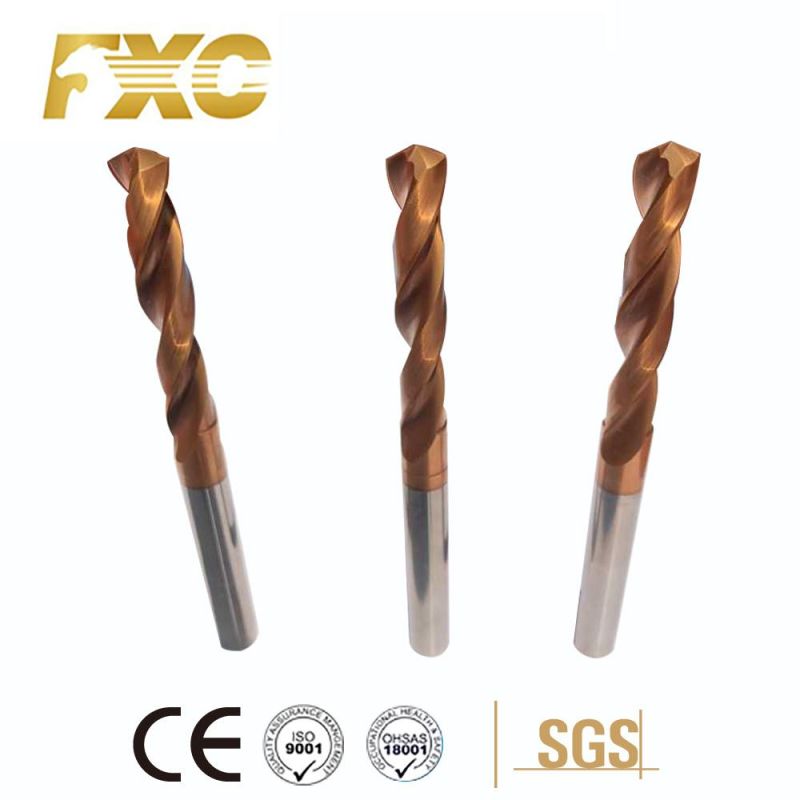 Wholesaler Carbide HRC55 High Hardness Twist Drill Bits