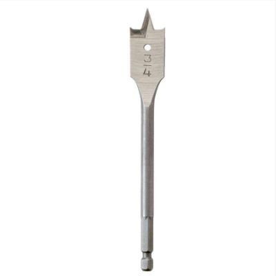Tri Point Paddle Flat Wood Spade Drill Bit for Wood Clean and Fast Drilling