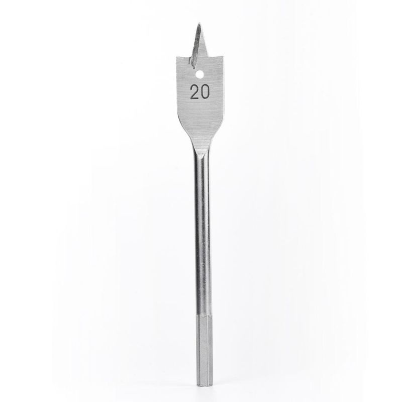 Tricuspid Woodworking Flat Drill Woodworking Bit Hexagonal Handle Woodworking Opener Set