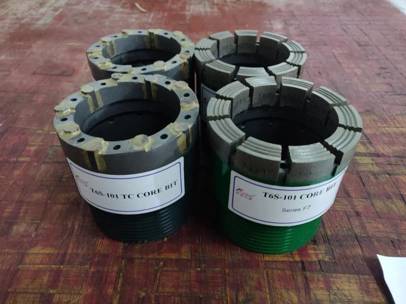 T6s-116 T6s-101 T6s-131 T6s-146 Diamond Core Drill Bits