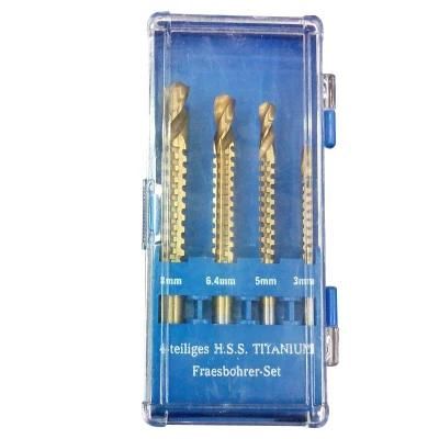 4PCS HSS Saw Drill Bit Set in Plastic Box (SED-SDS4)