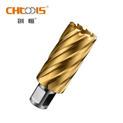 50mm Depth HSS Drill Tin Coating Annular Cutter