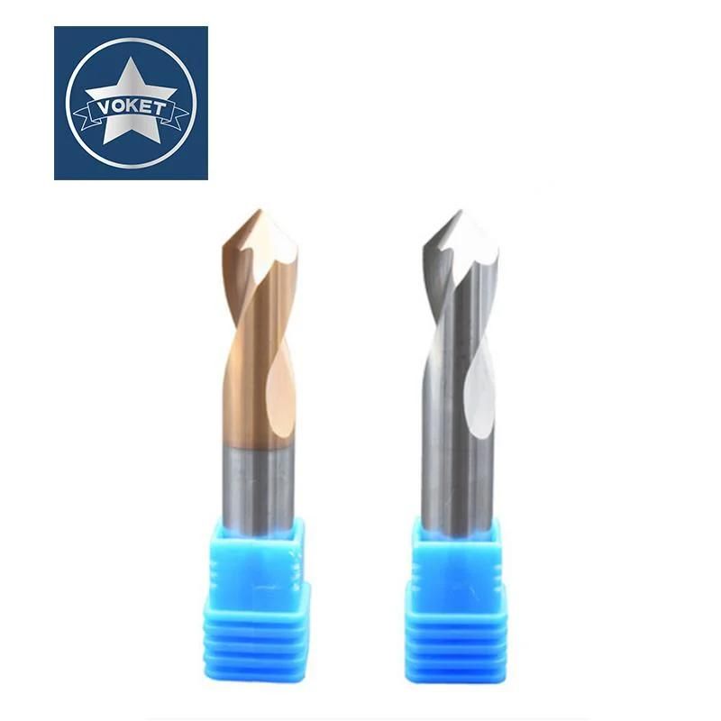 90 Degree Carbide Steel Pointed Spot Drill Chamfering Knife 1 2 3 4 5 6 7 8 9 10 12 mm for Machining Hole Chamfering Tool