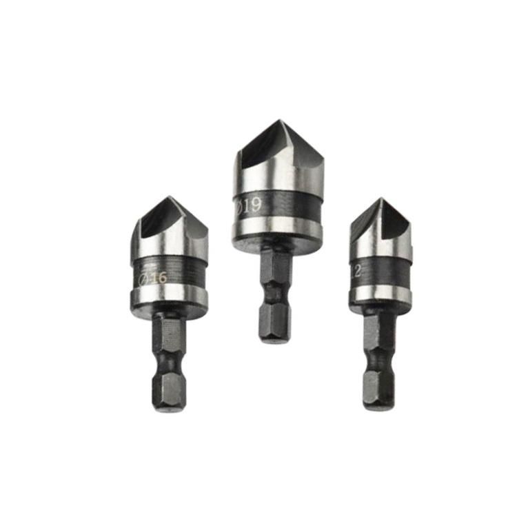 HSS Cobalt Chamfer Drill Bits for Metal Drilling Deburring