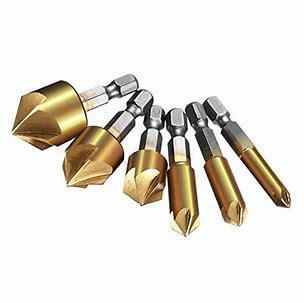 HSS 3 Flutes Countersinks with Cylindrical Shank