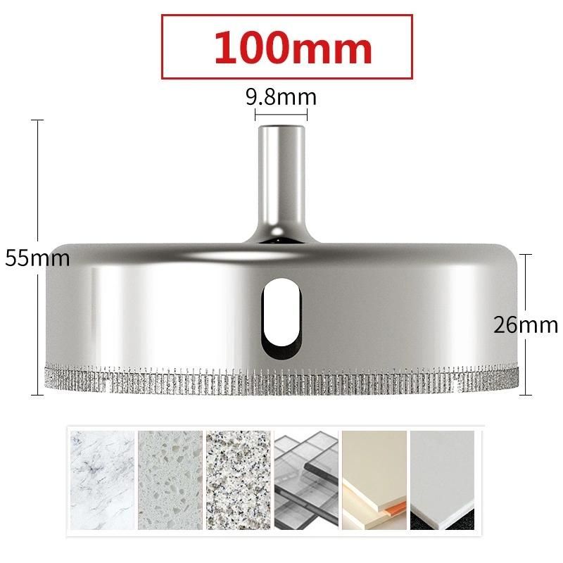 Electroplated Diamond Hole Saw for Glass and Ceramic (SED-DHS-EG)