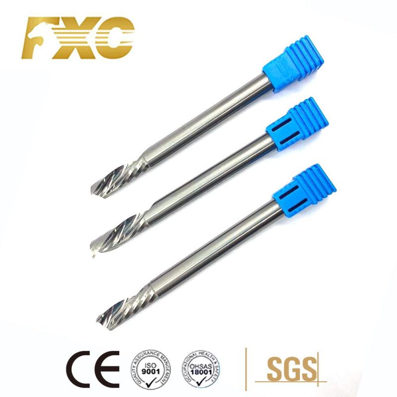 Professional Carbide Aluminum Cutting Single Flute Mills with High Quality