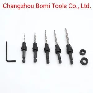 Electric Tools Power Tools HSS Drill Bits Factory Tool Hex Shank Countersink Tapered Drill Bit