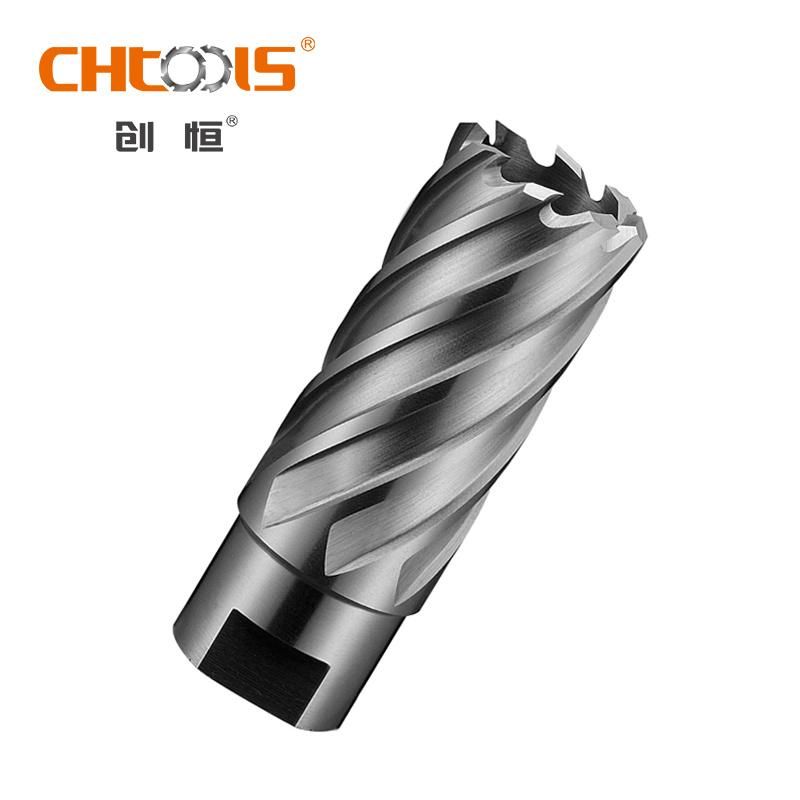 HSS Thread Shank 50mm Depth Magnetic Drill Bit Annular Cutter