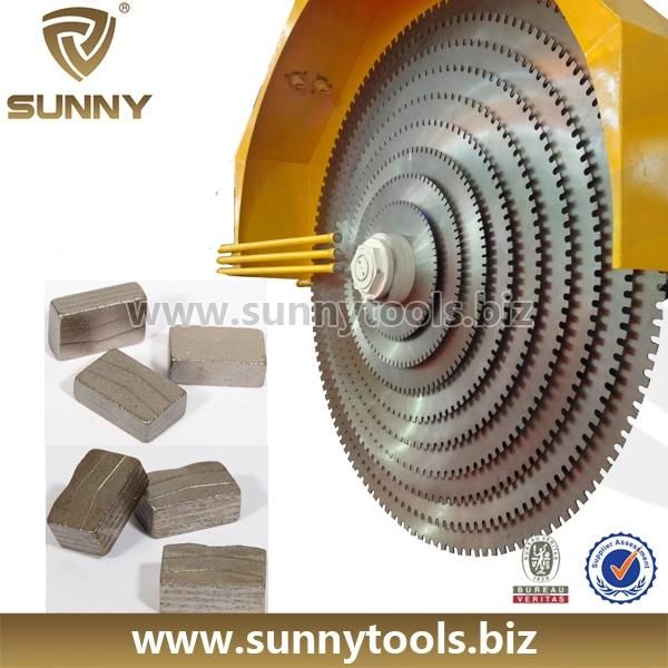 Diamond Core Drill Segment for Hole Saw Drilling