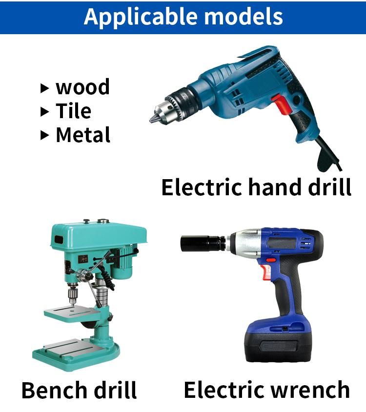 Wear-Resistance Professional Glass Drill Bit Set