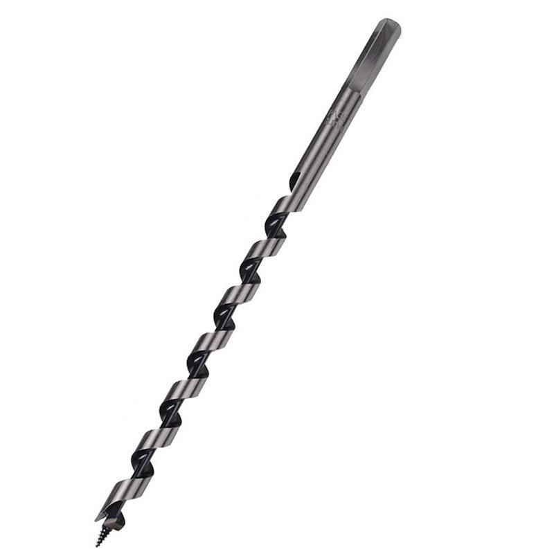 Titanium Coating SDS Plus Shank Single Flute Wood Auger Drill Bit for Wood Drilling