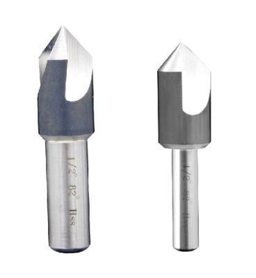 3 Flute 82 Deg. Countersink, HSS / HSS-Co Silver