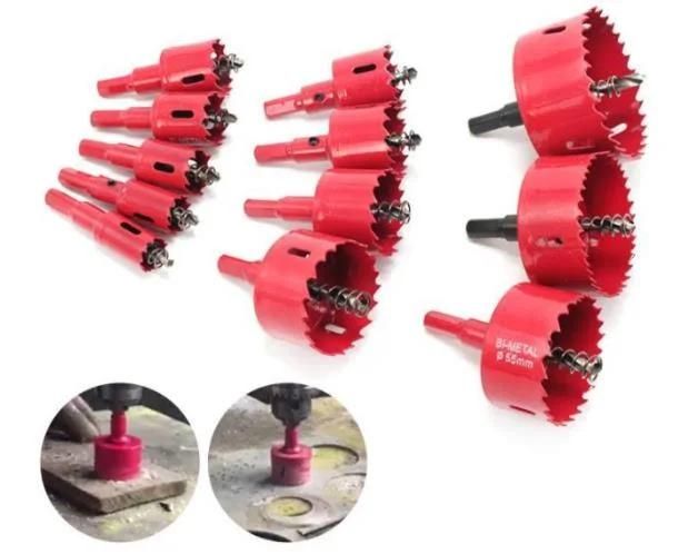 Bi-Metal Industry Hole Saw Kit with Blow Box Tool