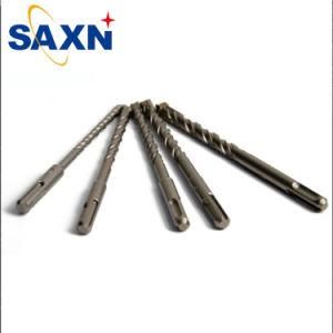 SDS Plus Drill Bit Cross Carbide Tip Double Flute for Concrete